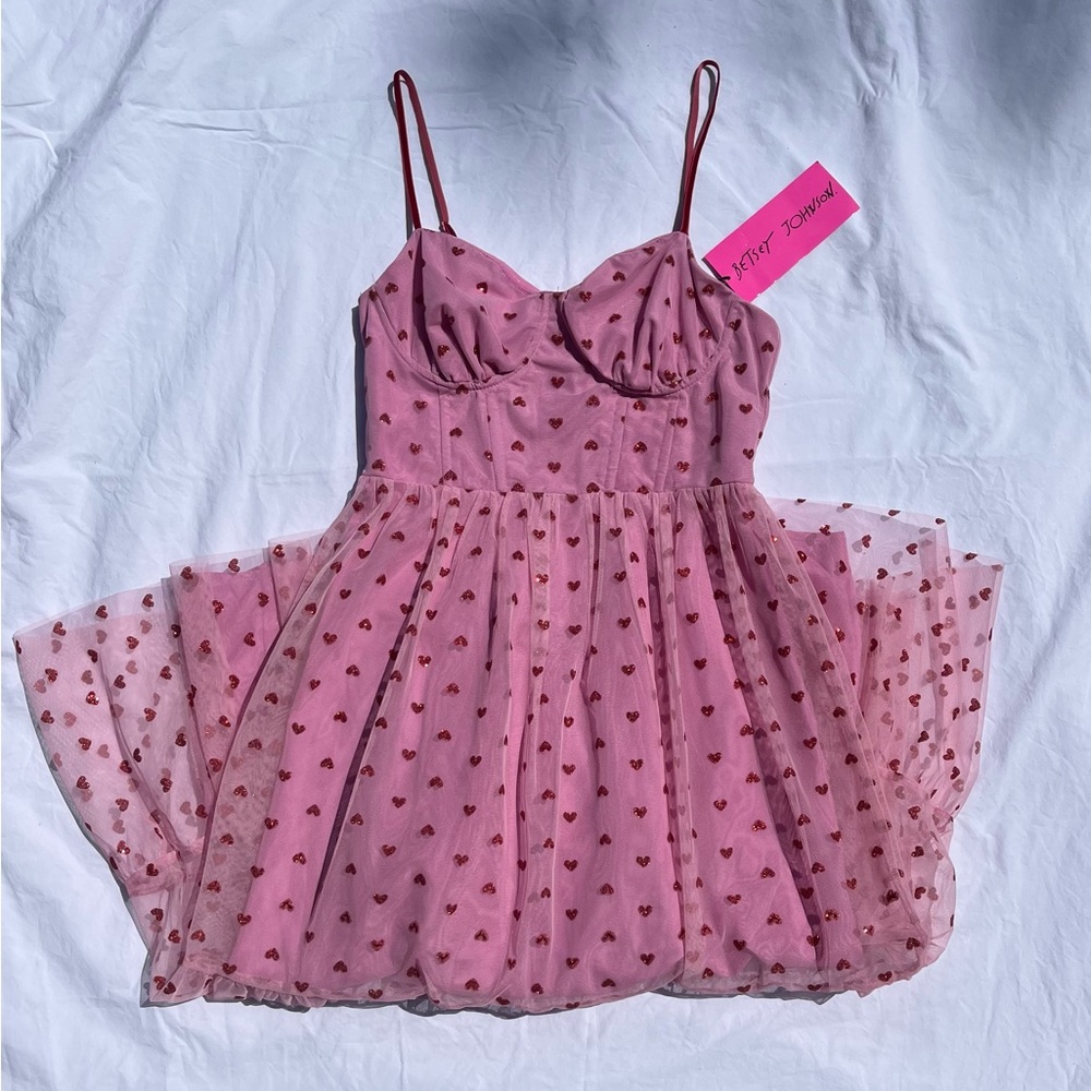 Betsey Johnson viral hearts dress